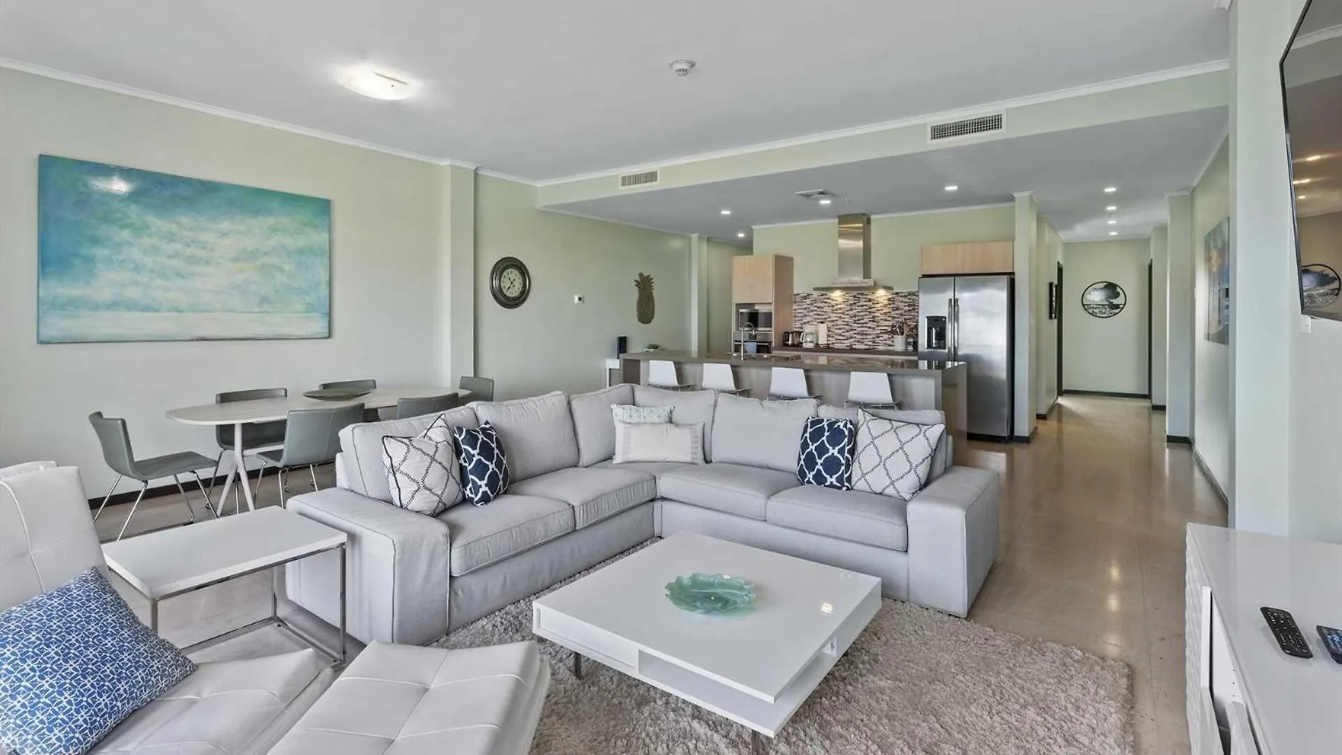 Tatil Evi Eagle Beach - Serenity By The Sea 3Br Condo -Lv301 Palm Beach